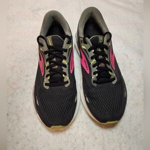 Brooks Women's Adrenaline GTS 23 Black/Pink Running/Walking Lace Up Sz:9.5